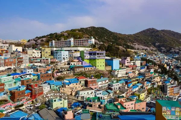 Busan Kore Deki Gamcheon Kültür Köyü — Stok fotoğraf