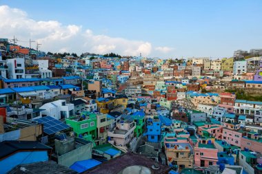 Busan, Kore 'deki Gamcheon Kültür Köyü.