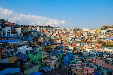 Busan, Kore 'deki Gamcheon Kültür Köyü.