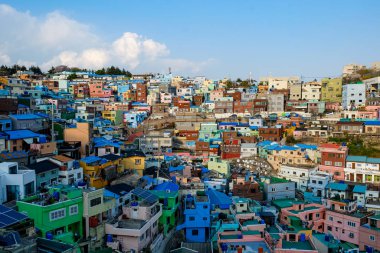 Busan, Kore 'deki Gamcheon Kültür Köyü.