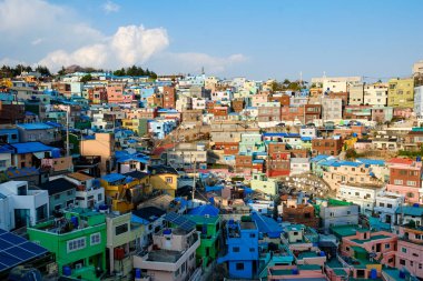 Busan, Kore 'deki Gamcheon Kültür Köyü.