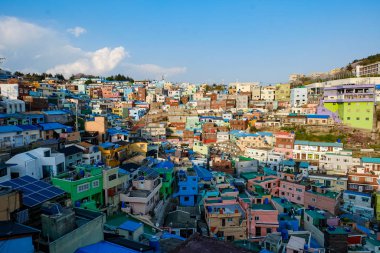 Busan, Kore 'deki Gamcheon Kültür Köyü.