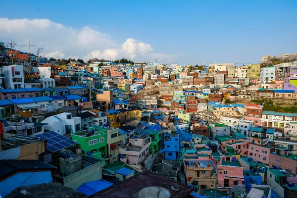 Busan, Kore 'deki Gamcheon Kültür Köyü.