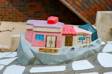 Busan, Kore 'deki Gamcheon Kültür Köyü.