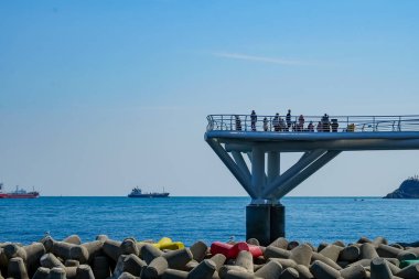 Beach facade in Busan,Korea