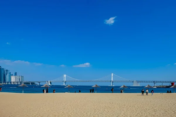 Fachada Playa Busan Corea — Foto de Stock