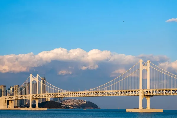 Diamond Bridge Gwangan Bridge Busan Korea — Stock Photo, Image