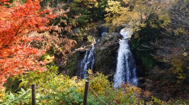 Japonya, Yamagata 'da Ginzan Onsen Caddesi..