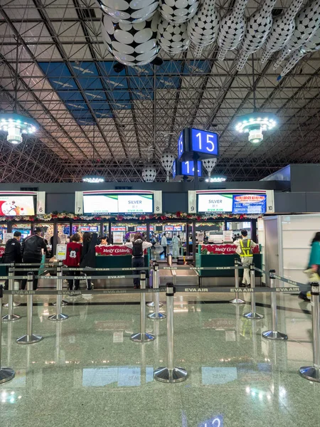 Taoyuan Nemzetközi Repülőtér Tajvan — Stock Fotó