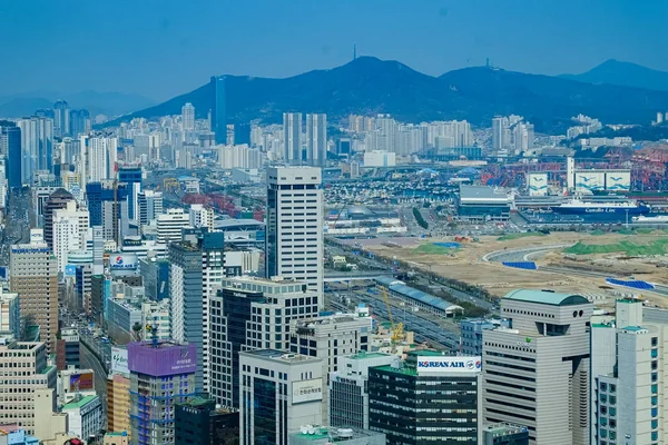 Busan, Kore 'de gökyüzü manzarası