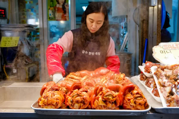 Mangwon Market Seoul Korea — Stock Photo, Image