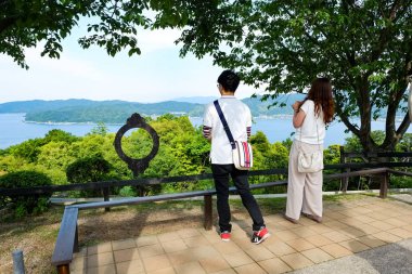 Japonya, Kyoto 'da Amanohashidate Sandbar.