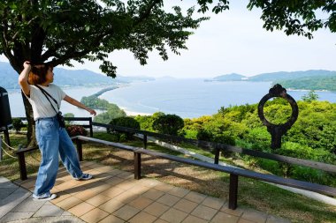 Japonya, Kyoto 'da Amanohashidate Sandbar.