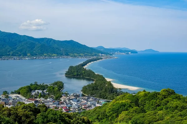 日本京都的Amanohashidate Sandbar — 图库照片