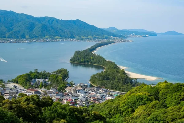 日本京都的Amanohashidate Sandbar — 图库照片