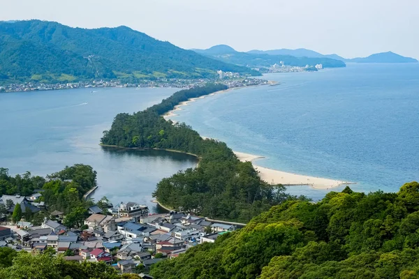 日本京都的Amanohashidate Sandbar — 图库照片