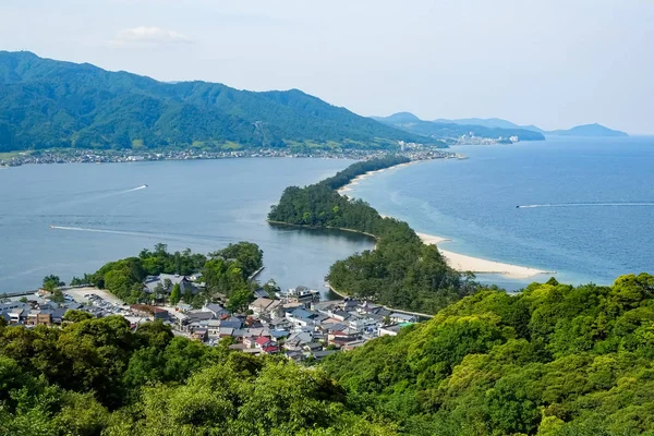 日本京都的Amanohashidate Sandbar — 图库照片