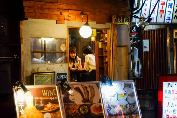 Ulica Shinsekai Market Osace Japonia — Zdjęcie stockowe