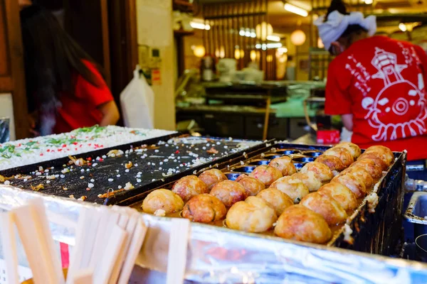 Shinsekai Market Street Osaka Japão — Fotografia de Stock