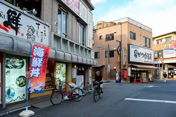 Οδός Shinsekai Market Στην Οσάκα Της Ιαπωνίας — Φωτογραφία Αρχείου