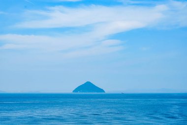 Japonya, Shikoku 'da Naoshima manzarası.