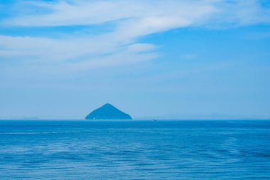 Japonya, Shikoku 'da Naoshima manzarası.
