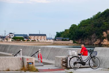 Japonya, Shikoku 'da Naoshima manzarası.