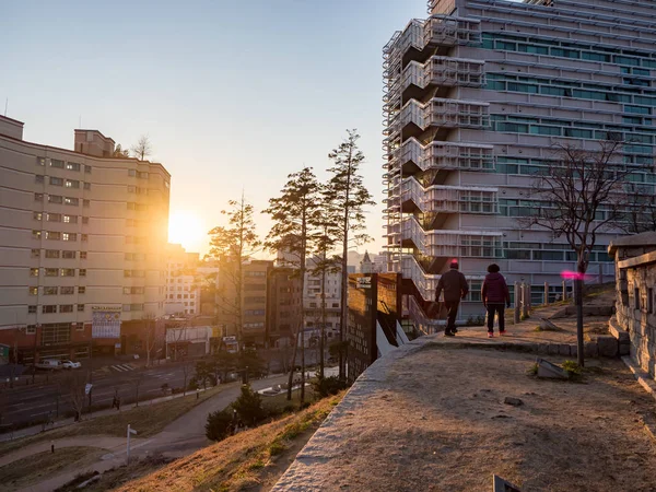 Ihwa Mural Village Seulu Korea — Zdjęcie stockowe