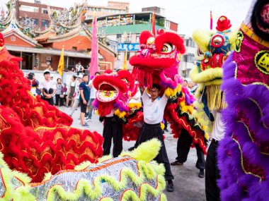 Taipei, Tayvan 'da Tamsui Shing Shuei Yan Kültür Festivali.