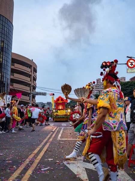 Festival Cultural Tamsui Shing Shuei Yan Taipei Taiwán — Foto de Stock