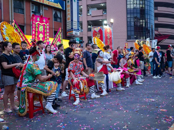 Festival Cultura Tamsui Shing Shuei Yan Taipei Taiwan — Fotografia de Stock