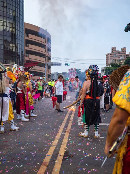 Festival Cultural Tamsui Shing Shuei Yan Taipei Taiwán — Foto de Stock