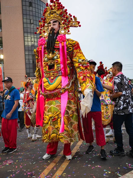 Festival Cultural Tamsui Shing Shuei Yan Taipei Taiwán — Foto de Stock