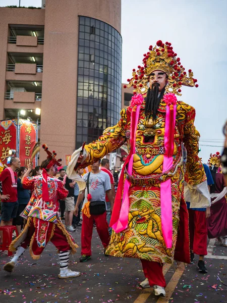 Festival Cultural Tamsui Shing Shuei Yan Taipei Taiwán — Foto de Stock