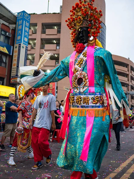 Festival Cultural Tamsui Shing Shuei Yan Taipei Taiwán — Foto de Stock