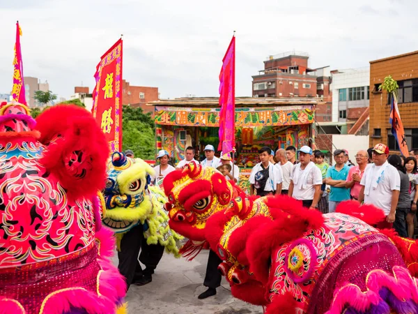 Festival Cultural Tamsui Shing Shuei Yan Taipei Taiwán — Foto de Stock