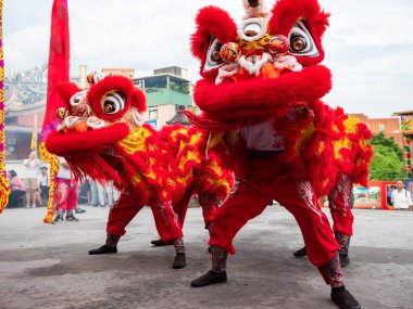 Taipei, Tayvan 'da Tamsui Shing Shuei Yan Kültür Festivali.