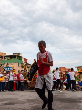 Taipei, Tayvan 'da Tamsui Shing Shuei Yan Kültür Festivali.