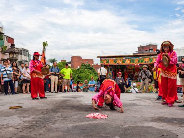 Taipei, Tayvan 'da Tamsui Shing Shuei Yan Kültür Festivali