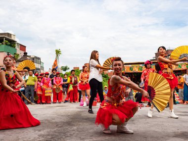 Taipei, Tayvan 'da Tamsui Shing Shuei Yan Kültür Festivali