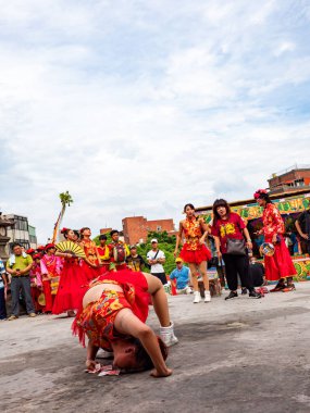 Taipei, Tayvan 'da Tamsui Shing Shuei Yan Kültür Festivali