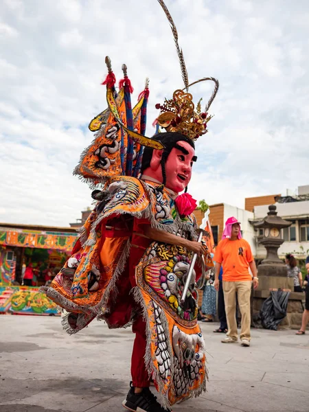 Festival Cultural Tamsui Shing Shuei Yan Taipei Taiwán — Foto de Stock