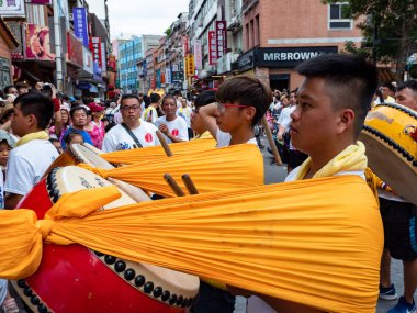 Taipei, Tayvan 'da Tamsui Shing Shuei Yan Kültür Festivali