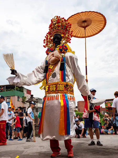 Festival Cultural Tamsui Shing Shuei Yan Taipei Taiwán — Foto de Stock