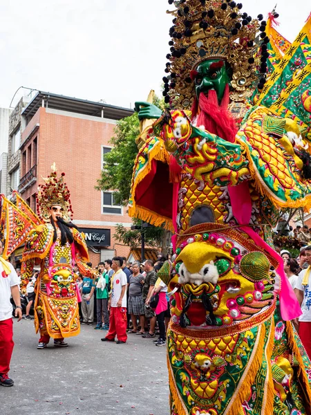 Festival Cultural Tamsui Shing Shuei Yan Taipei Taiwán — Foto de Stock