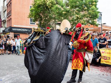 Taipei, Tayvan 'da Tamsui Shing Shuei Yan Kültür Festivali