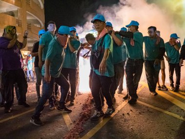 Taipei, Tayvan 'da Tamsui Shing Shuei Yan Kültür Festivali