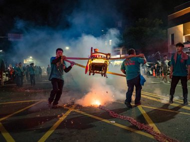 Taipei, Tayvan 'da Tamsui Shing Shuei Yan Kültür Festivali