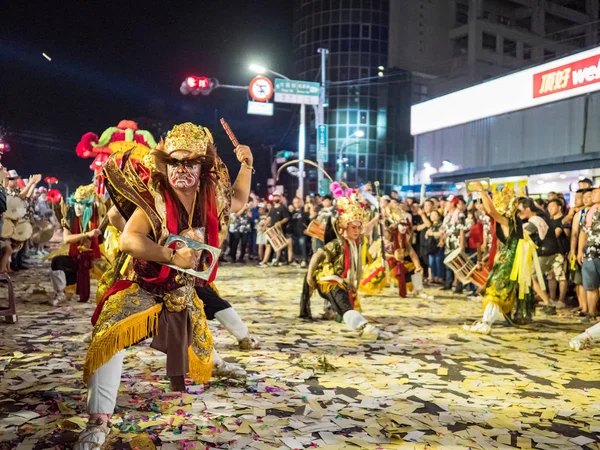 Festival Cultural Tamsui Shing Shuei Yan Taipei Taiwán — Foto de Stock