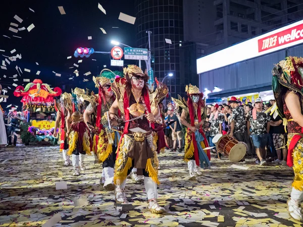 Cultuurfestival Van Tamsui Shing Shuei Yan Taipei Taiwan — Stockfoto